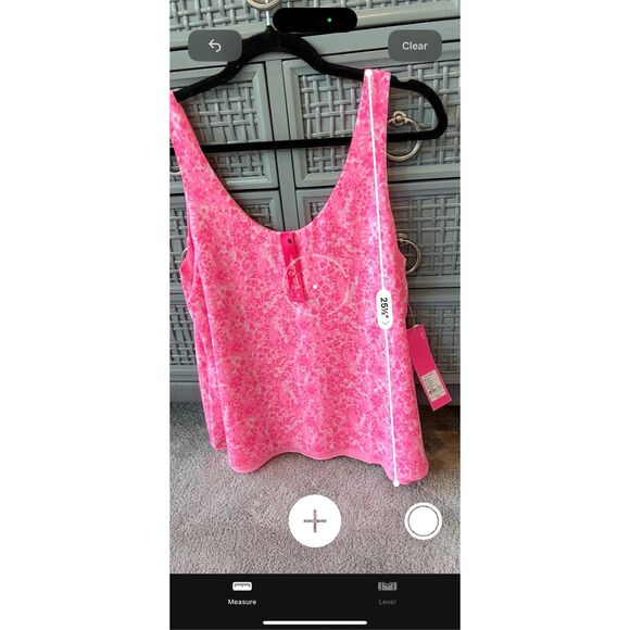 NWT Lilly Pulitzer reversible florin sleeveless top, Med $90 E36 - Picture 4 of 5